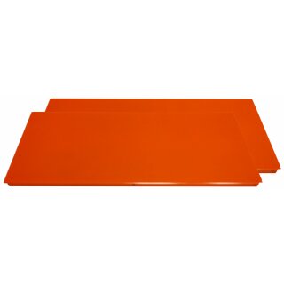 Flächenset, 80 cm, Metall, Orange