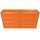 Sideboard 160x80 mit 4 Doppelschubladen, orange