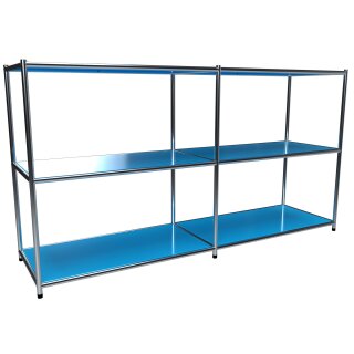 Sideboard 160x80 offen, blau