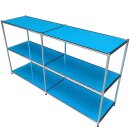 Sideboard 160x80 offen, blau