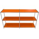 Sideboard 160x80 offen, orange