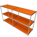 Sideboard 160x80 offen, orange