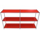 Sideboard 160x80 offen, rot