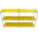 Sideboard 160x80 offen, gelb