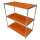Sideboard 80x80 offen, orange