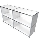 Sideboard 160x80 voll ausgefacht, weiss