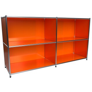 Sideboard 160x80 voll ausgefacht, orange