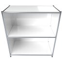 Sideboard 80x80 voll ausgefacht, weiss