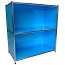 Sideboard 80x80 voll ausgefacht, blau