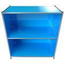 Sideboard 80x80 voll ausgefacht, blau